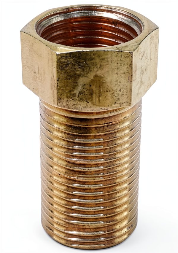 1/2 Male to 1/2 Female Brass Adapter by XJKLBYQ Pipe Fitting 3 Pack-2