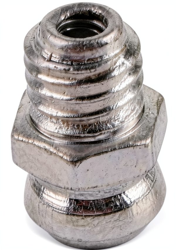 Steel Grease Nozzle Fitting M6 Straight Nipple 10-Pack Metal-5
