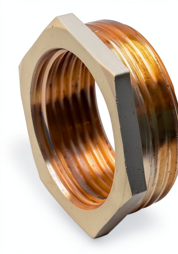 Brass Bushing NPT 1" x 3/4" Lead-Free Fittings Metalandbrassco-0