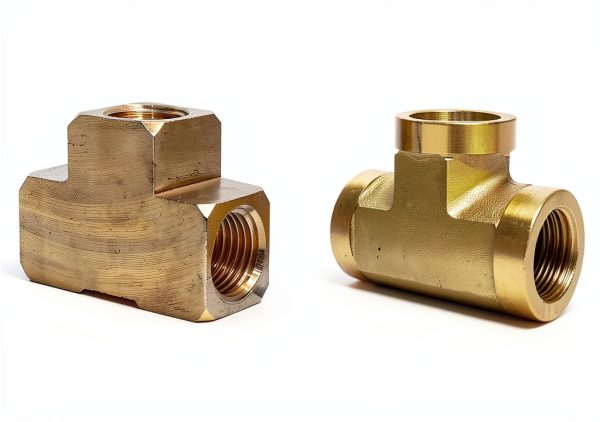 1/2" Female NPT x 3/8" Male NPT Brass Reducer – 5 Pack by FloFlex-4
