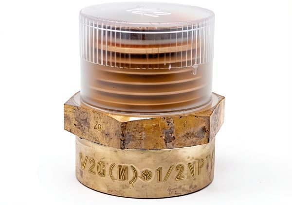 G Thread Male to NPT Adapter 1/2in Brass Pipe Fitting Lead Free-4