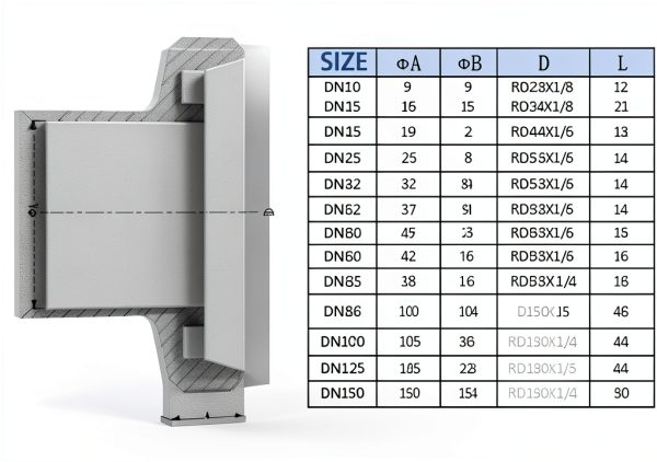 DIN11851 Food Grade Sanitary Thread Welding Union 304/316L DN65-4
