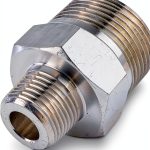 Avanty 304 Stainless Reducing Pipe Fitting 1" NPT to 1/2" NPT 3000psi-0