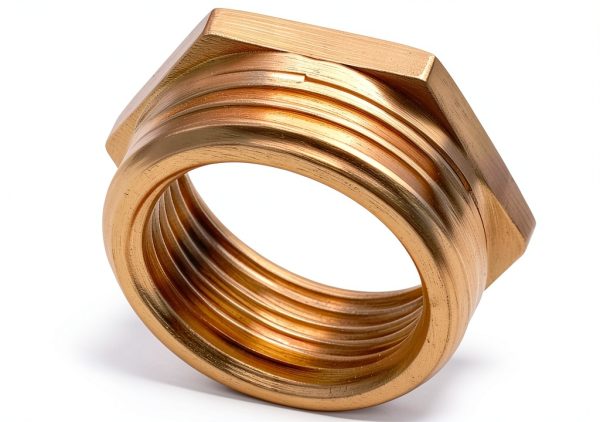 Brass Bushing NPT 1" x 3/4" Lead-Free Fittings Metalandbrassco-2