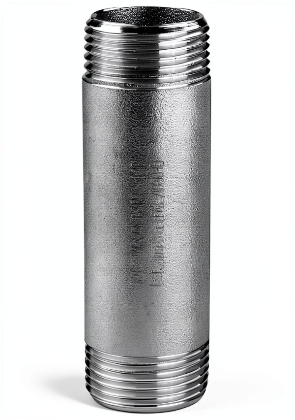 Avanty Stainless Steel 304 Nipple 1-1/4" NPT Male x 1-1/4" 4"-1