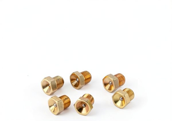 LOT 20 M8x1mm Metric Flush Grease Zerk Nipple Fitting for Machines-2