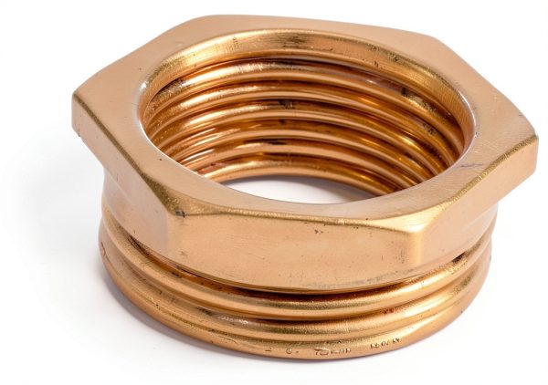 Brass Bushing NPT 1" x 3/4" Lead-Free Fittings Metalandbrassco-5
